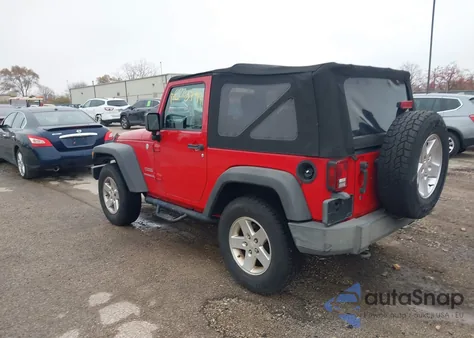 2010 Jeep Wrangler Sport from USA, damaged, VIN 1J4AA2D12AL100434